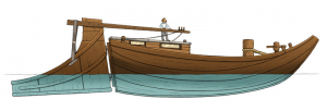 illustration Barque du Rhône