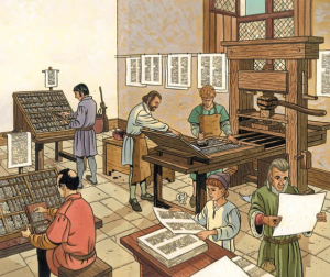 illustration Gutenberg