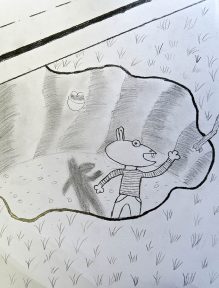 par un enfant de sixième