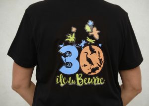 Tee-shirt des 30 ans de l'île du Beurre